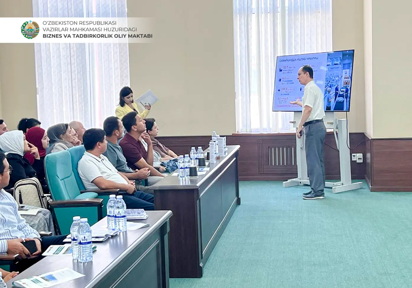 Samarqand viloyati tadbirkorlari uchun elektron savdoni rivojlantirish bo‘yicha amaliy seminar tashkil etildi